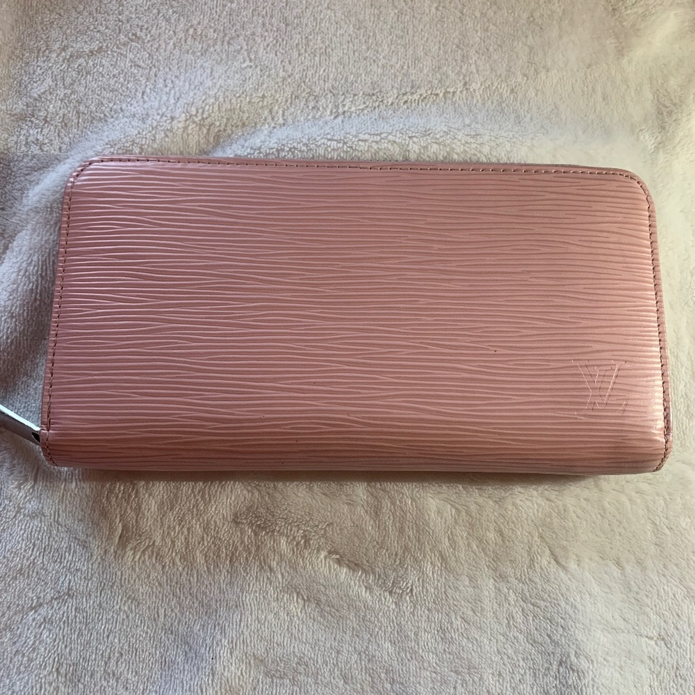 Louis Vuitton Epi Zippy Wallet Rose Ballerine - M61863